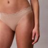 Microfiber Thong avec dentelle Microfiber Thong avec dentelle