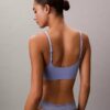 Microfiber Thong avec dentelle Microfiber Thong avec dentelle