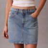Mini-jupe en Denim