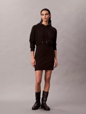 Mini-robe à capuche
