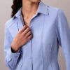 Mini-robe chemise décontractée en sergé Mini-robe chemise décontractée en sergé