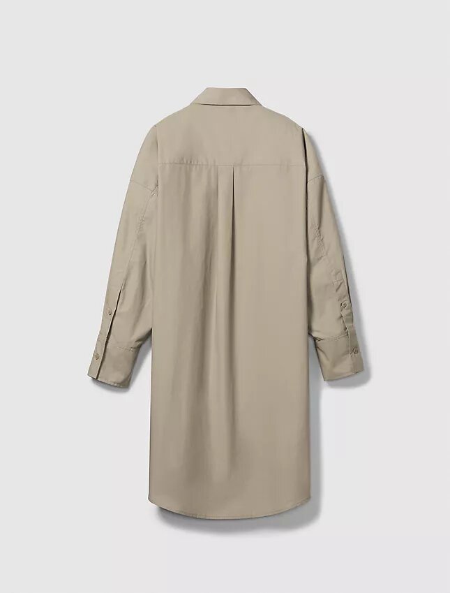 Mini-robe chemise en popeline Mini-robe chemise en popeline