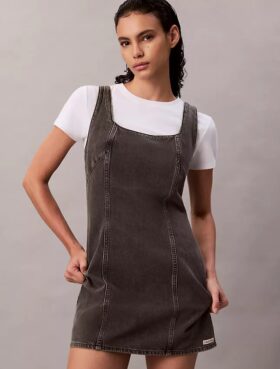 Mini-robe en denim