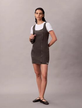 Mini-robe en denim