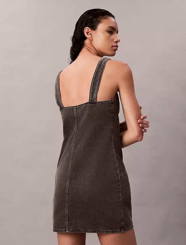 Mini-robe en denim Mini-robe en denim