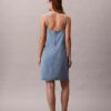 Mini-robe en denim à bretelles Mini-robe en denim à bretelles