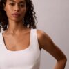 Mini-robe en mélange de lin