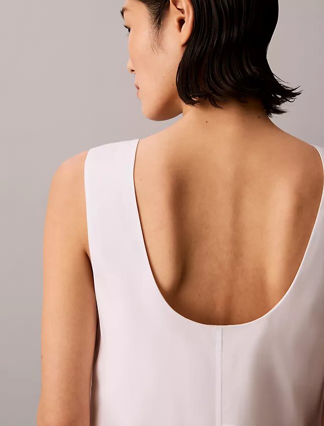 Mini-robe en popeline de coton Mini-robe en popeline de coton