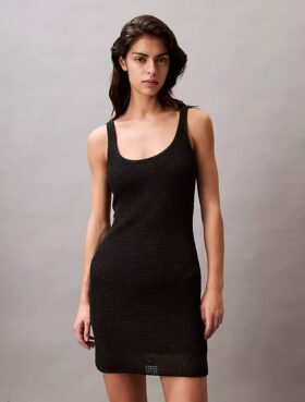 Mini-robe à mailles