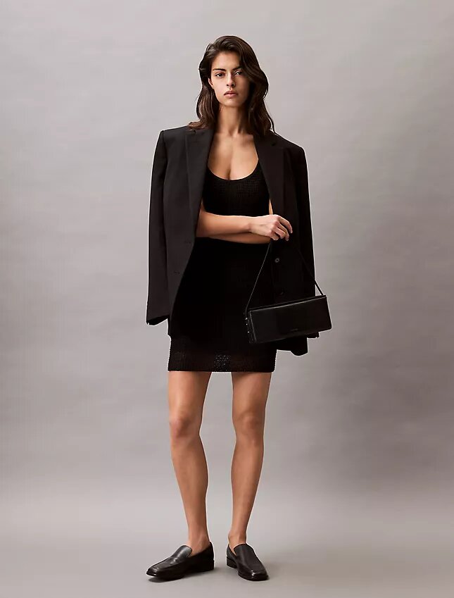 Mini-robe à mailles Mini-robe à mailles