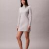 Mini-robe moulante en viscose lisse Mini-robe moulante en viscose lisse