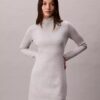 Mini-robe moulante en viscose lisse Mini-robe moulante en viscose lisse