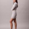 Mini-robe moulante en viscose lisse Mini-robe moulante en viscose lisse