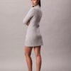 Mini-robe moulante en viscose lisse Mini-robe moulante en viscose lisse
