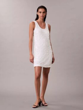Mini-robe à paillettes