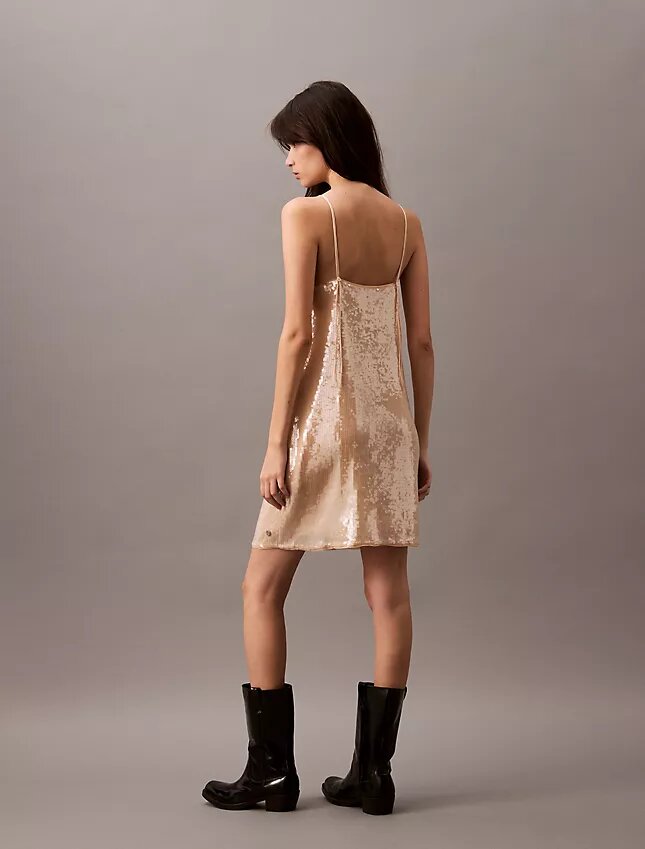 Mini-robe à paillettes Mini-robe à paillettes