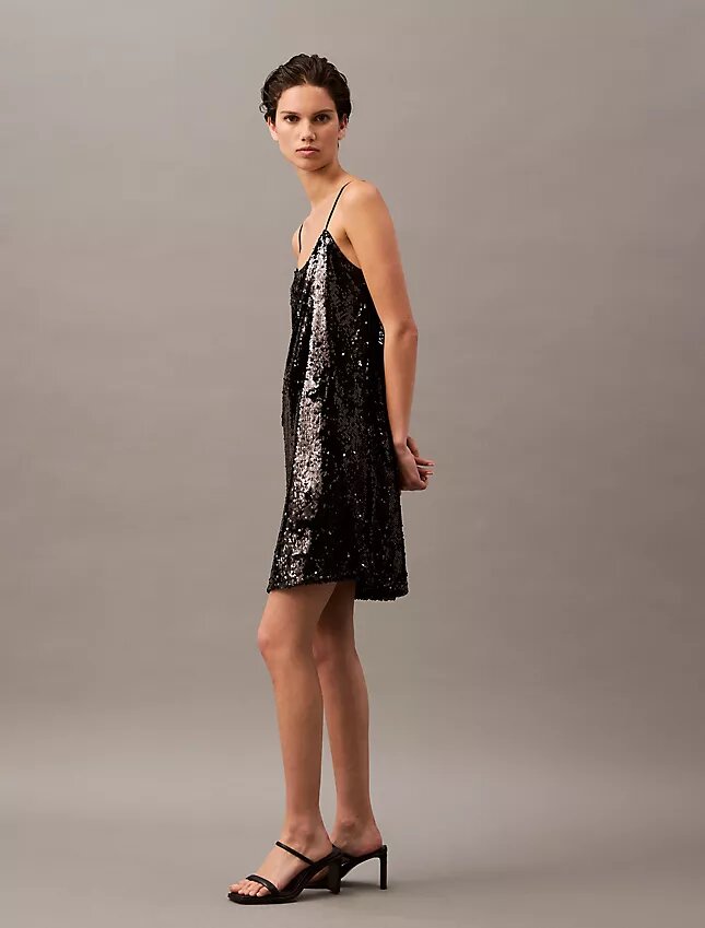 Mini-robe à paillettes Mini-robe à paillettes