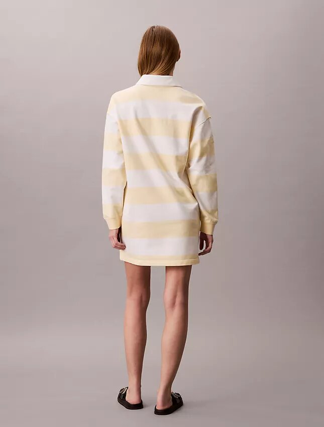 Mini-robe polo à rayures Varsity Mini-robe polo à rayures Varsity