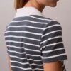 Mini-robe à rayures côtelées Monologo