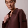 Mini-robe sweat-shirt polo lisse Mini-robe sweat-shirt polo lisse