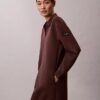 Mini-robe sweat-shirt polo lisse Mini-robe sweat-shirt polo lisse