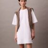 Mini-robe t-shirt ample en coton Mini-robe t-shirt ample en coton