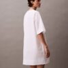 Mini-robe t-shirt ample en coton Mini-robe t-shirt ample en coton