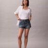 Mini-short in Denim