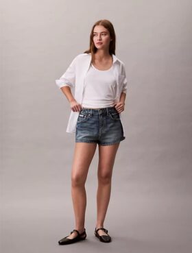 Mini-short in Denim Mini-short in Denim