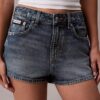 Mini-short in Denim