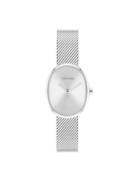 Montre à bracelet maillé rond