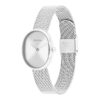 Montre à bracelet maillé rond