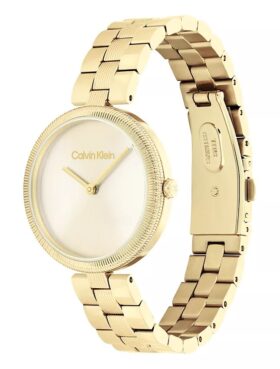 Montre-bracelet à maillons minimaliste