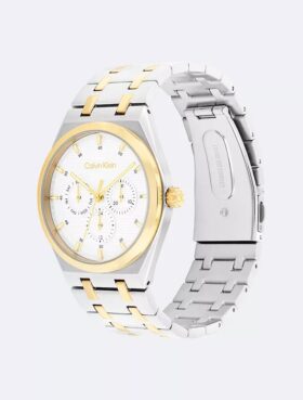 Montre à bracelet à maillons multifonction