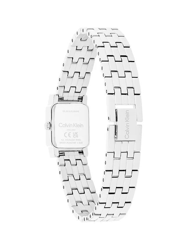 Montre à cadran carré et bracelet à maillons Montre à cadran carré et bracelet à maillons