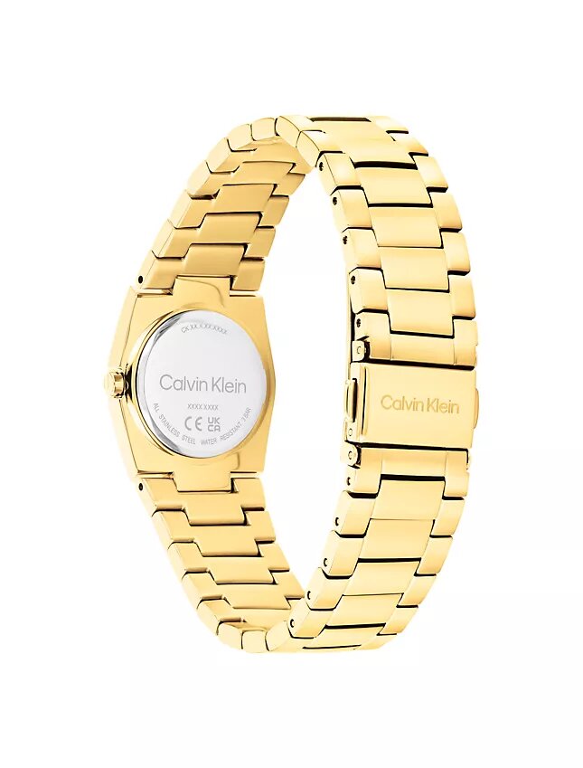 Montre à cadran emblématique et bracelet à maillons Montre à cadran emblématique et bracelet à maillons