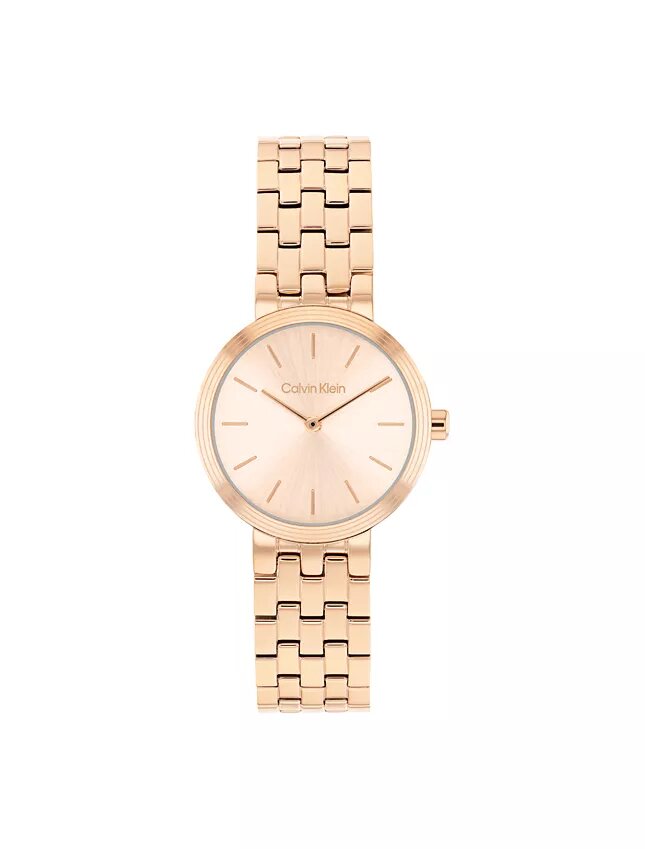 Montre à cadran raffiné et bracelet à maillons Montre à cadran raffiné et bracelet à maillons