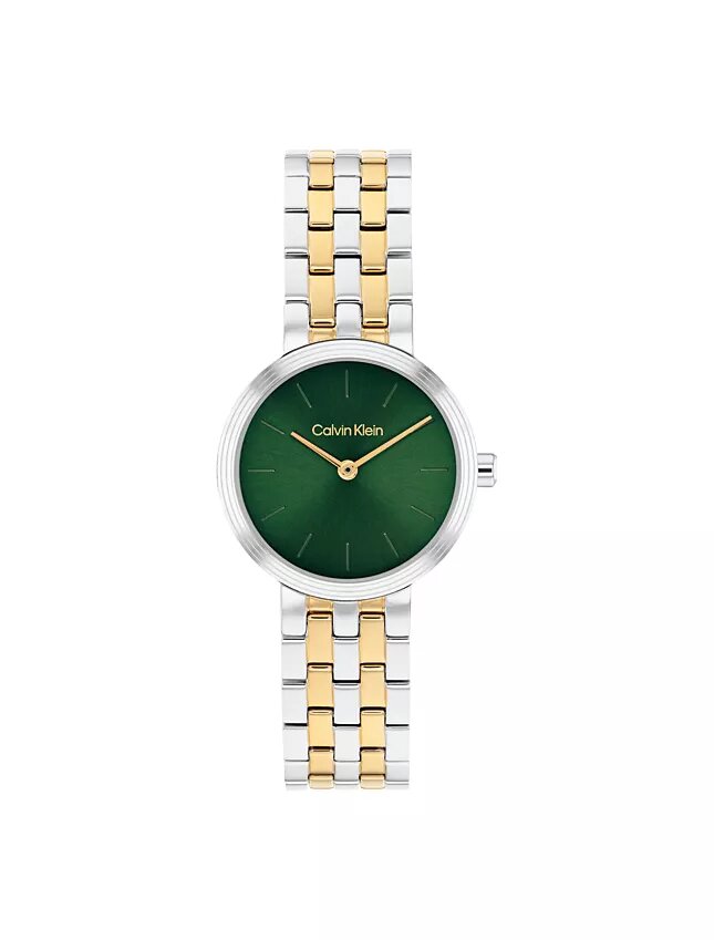 Montre à cadran raffiné et bracelet à maillons Montre à cadran raffiné et bracelet à maillons