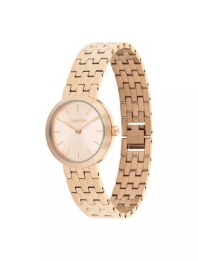 Montre à cadran raffiné et bracelet à maillons