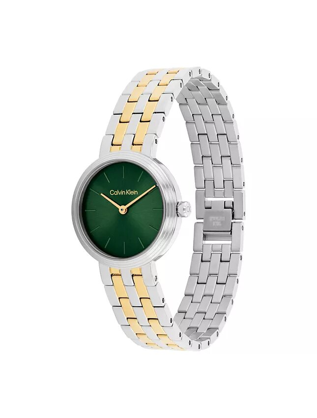 Montre à cadran raffiné et bracelet à maillons Montre à cadran raffiné et bracelet à maillons