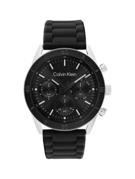 Montre chronographe en silicone