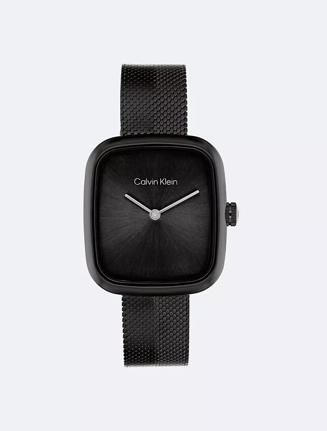 Montre à mailles incurvées Montre à mailles incurvées