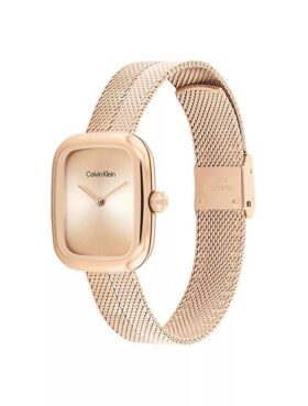 Montre à mailles incurvées