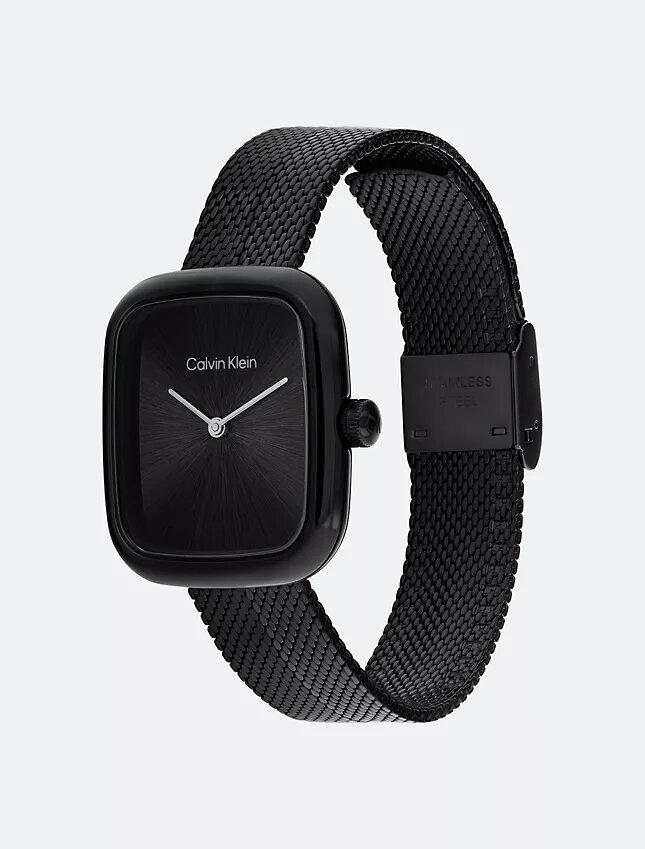 Montre à mailles incurvées Montre à mailles incurvées