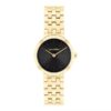 Montre moderne à cadran et bracelet à maillons