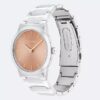 Montrer minimaliste de 32 mm avec bracelet à maillons intégrés