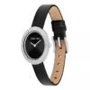 Montres à cadran ovale et lunette profilée avec bracelet en cuir Montres à cadran ovale et lunette profilée avec bracelet en cuir