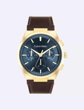 Montres multifonctionnelles à bracelet en cuir