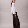 Pantalon 5 poches en simili cuir Pantalon 5 poches en simili cuir
