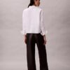 Pantalon 5 poches en simili cuir Pantalon 5 poches en simili cuir